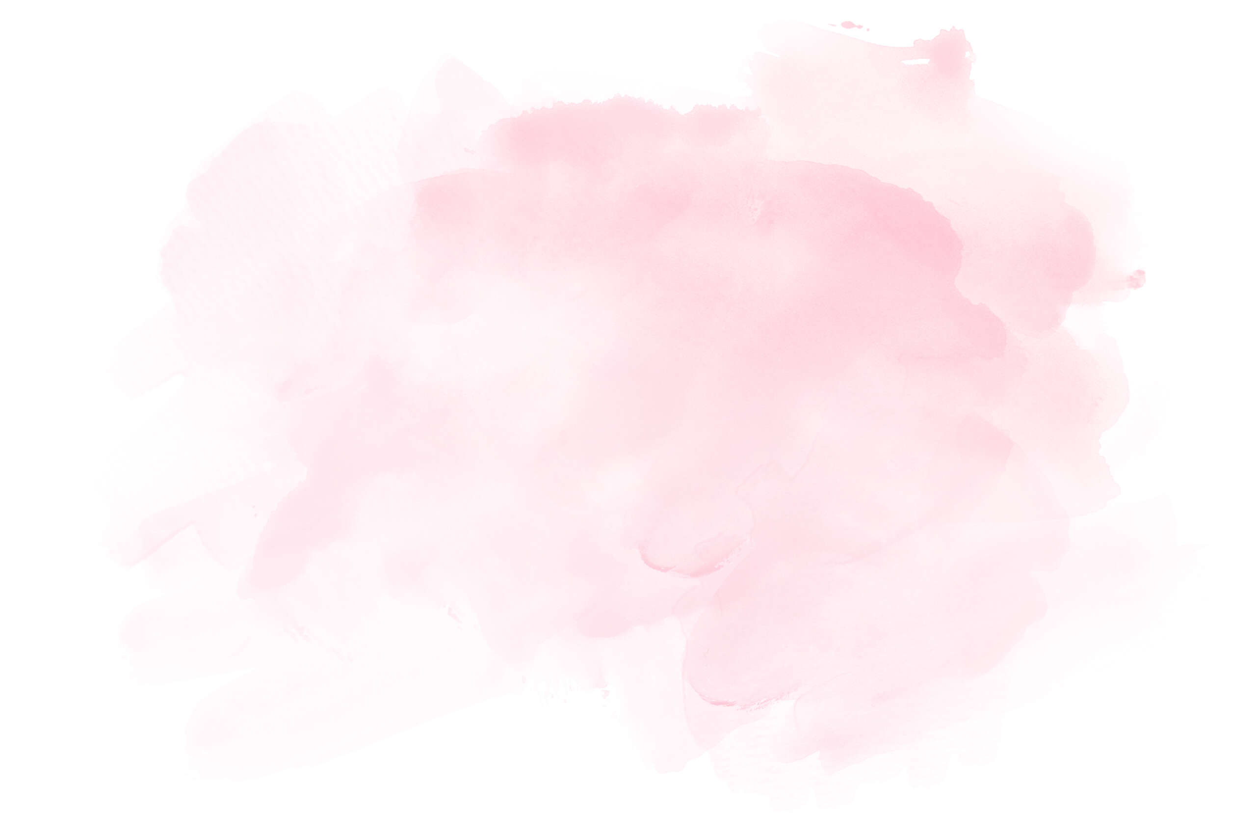 light pink watercolor brush strokes white paper background scaled